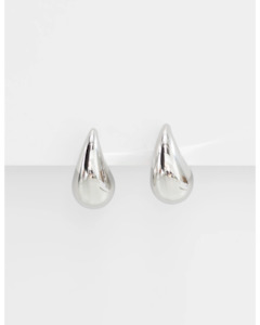 Jewellery: Stella + Gemma - Silver tear drop earrings
