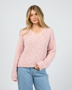 Everyday Essentials: All About Eve Devon V Neck Jumper - Pink