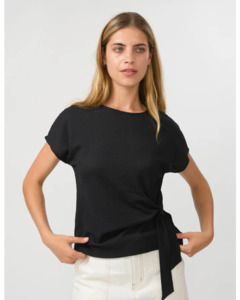 Stella + Gemma Cara Top - Black