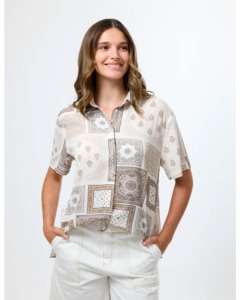 Stella + Gemma Heidi Shirt - Tuscan tile