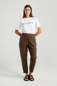 Blackstone Rosalina Knit Waist Pant - Chocolate