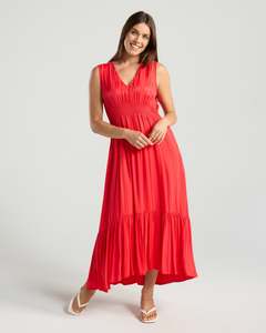 Blackstone Bree Dress - Salsa Red