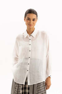 Wardrobe Capsule: Two by Two Catori Shirt - White