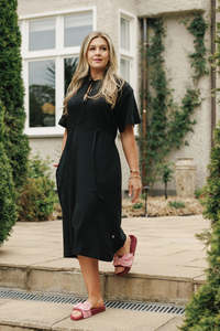 Home-Lee Cosette Dress - Black