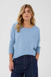 St Tropez Mila Round Neck Pullover - Allure