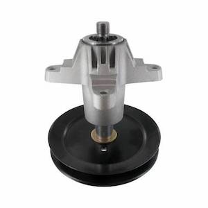 Spindle Assembly MTD White rear catcher 41" with pulley left side