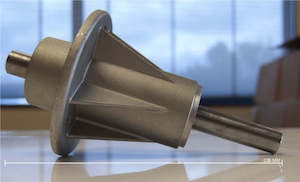 Spindle: Spindle for Castelgarden  226mm
