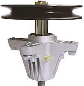 Spindle: MTD or Cub Cadet Spindle Assembly with pulley 6.3"