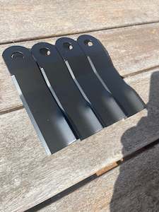 Walker Mower Flail Blade set Lower mulch side discharge deck