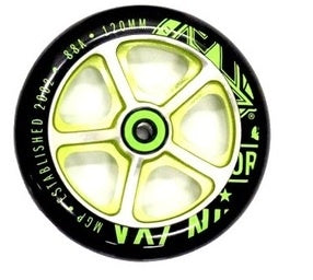 Scooter Parts: MADD GEAR 120MM FILTH WHEEL GREEN