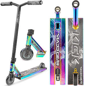 Scooters: MADD GEAR KICK EXTREME SCOOTER NEOCHROME