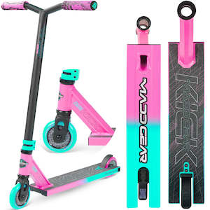 MADD GEAR KICK PRO-X SCOOTER PINK / TEAL