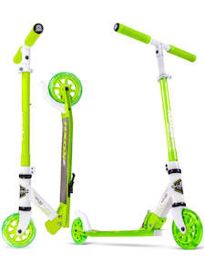 Scooters: MADD GEAR METRO RUSH 125 SCOOTER BLACK / GREEN