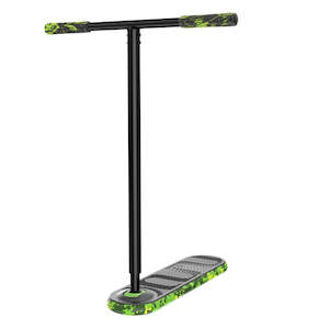Scooters: INDO PRO V2 TRAMPOLINE TRICK SCOOTER 690MM - 740MM GREEN MAMBA