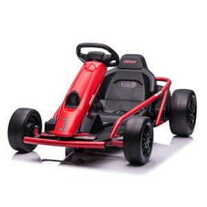 Electric Rides: EVOCA E-DRIFT KART RED