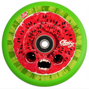 Scooter Parts: CHUBBY 110MM WATERMELON WHEEL