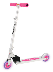 Junior Kids Scooters: RAZOR A SCOOTER PINK