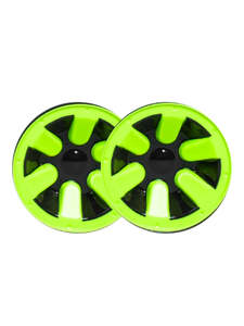 MADD GEAR DRIFT TRIKE HUB CAPS GREEN PAIR