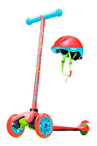 MADD GEAR ZIPPER Z1 SCOOTER W/ HELMET RED DINO