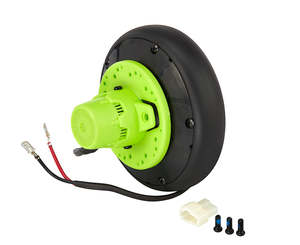 RAZOR E90 REAR WHEEL W/MOTOR COMPLETE - GREEN