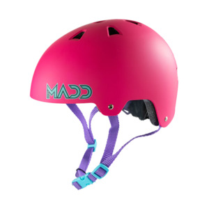 Helmets Protection: MADD GEAR ABS HELMET PINK S/M