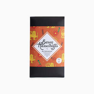 New Zealand Made Bean To Bar Chocolate: Baron Hasselhoffs Butter Boom, Burnt Butter & Cinnamon Chocolate Bar