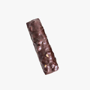 Chocolate Covered: Hazelnut, Caramel, Dark Chocolate Gianduja Bar
