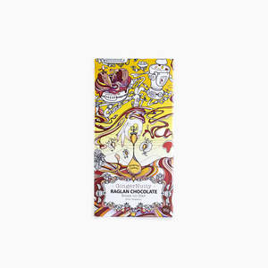 New Zealand Made Bean To Bar Chocolate: Raglan Gingernutty 34% Caramelised Milk Chocolate Bar