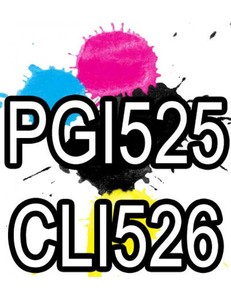 Products: Compatible Canon PGI 525 CLI 526 Ink Cartridges (No Grey)