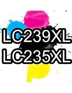 Current 4 + Printers: Compatible Brother LC239XL LC235XL Ink Cartridge (Full Set)