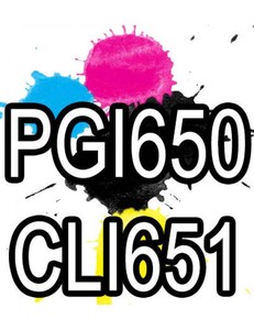 Older 4 + Printers: Compatible Canon PGI650XL CLI651XL Ink Cartridges (No Grey)