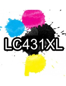 New 4+ Printers: Compatible Brother LC431 XL Ink Cartridge (Full Set)