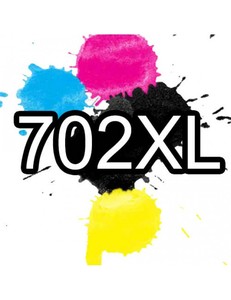 New 4+ Printers: Compatible Epson 702XL Ink Cartridge x 4 (Full Set)