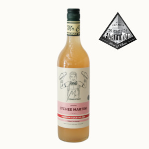 Cocktail Mixers: Lychee Martini Cocktail Mixer - 10 Serves