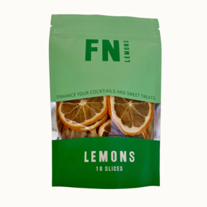 Garnish: F n Lemons > Dried Lemon Cocktail Garnish – 10 Slice