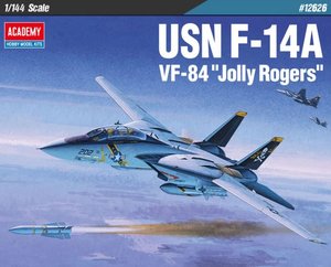 Academy 1: 144th scale – US Navy Grumman F-14A Tomcat VF-84 Jolly Rogers – 1&hellip;