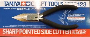 Products: Tamiya Sharp Pointed Side Cutter For Plastic – Slim Jaw 74123 – Mr Models
