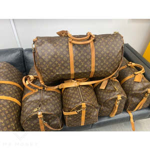 Louis Vuitton Keepall 60 Monogram Bag vintage with shoulder strap