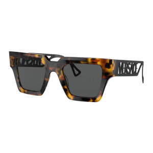 Sunglasses: Versace Icon Frame Sunglasses Havana