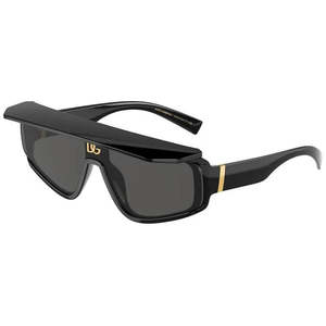 Dolce Gabbana: Dolce & Gabbana Harlem Visor Sunglasses