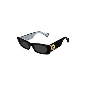 Gucci GG0516S Black Rectangle Sunglasses