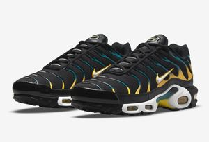 Nike Air Max Plus Black Teal Yellow