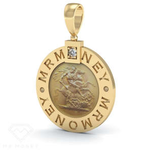 Full Sovereing Diamond Pendant