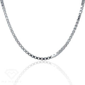 New Silver Collection 2023: Sterling Silver Box Chain Necklace 18"