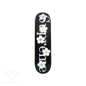 Supreme Flowers Skateboard Deck Black Framed (2017)