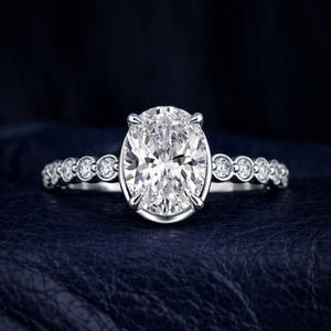 Oval Diamond Eternity Ring 2.90cts