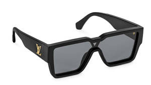 Prada: Louis Vuitton x Nigo Clash Mask Sunglasses Black RARE Z1593E