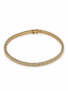 10ct Tennis Bracelet With Natural Diamonds