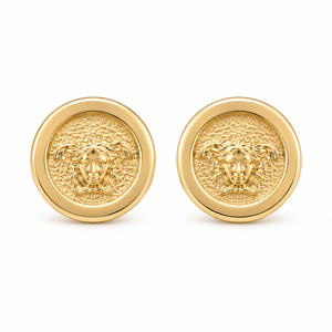 9ct Mythology Medusa Stud Earrings