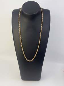 9ct 4mm Gold Chain 56cm